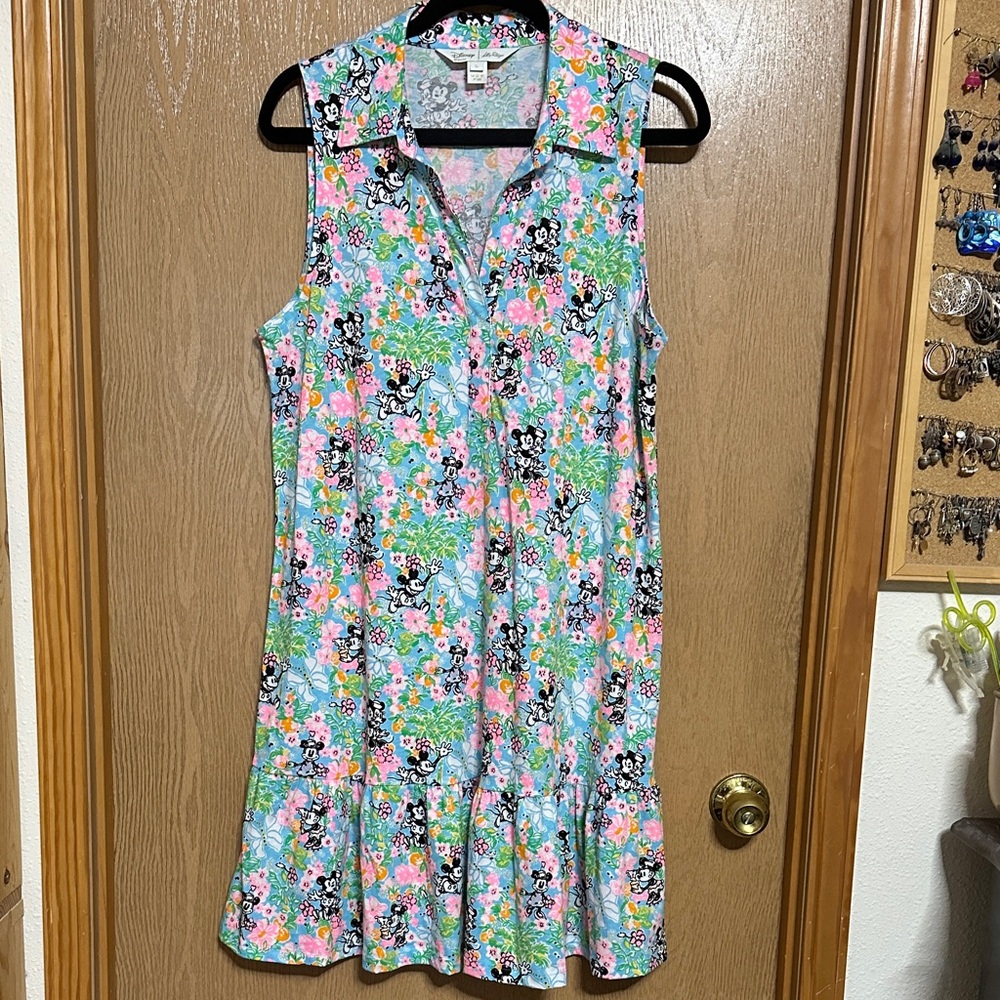 Lilly Pulitzer Hearts Disney Reigan dress.